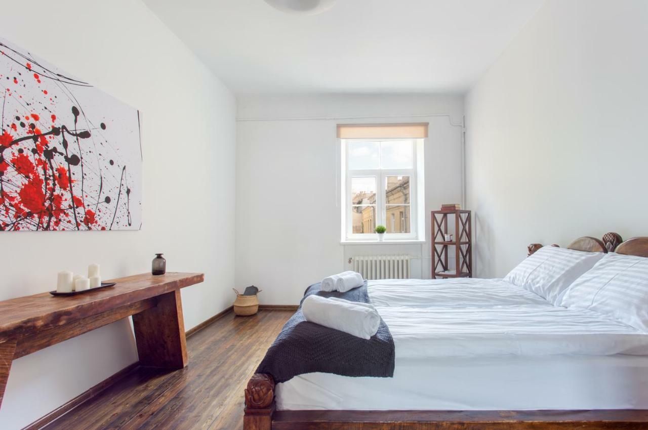 New Quiet Cozy City Center Apartment VNO Eksteriør bilde